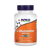 NOW Foods, L-Glutamine, 500 mg, 120 Veg Capsules