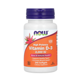 NOW Foods, Vitamin D-3, High Potency, 2,000 IU, 240 Softgels