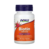 NOW Foods, Biotin, 1,000 mcg, 100 Veg Capsules