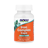 NOW Foods, Iron Complex Caps, 100 Veg Capsules