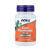 NOW Foods, Zinc Picolinate, 50 mg, 60 Veg Capsules
