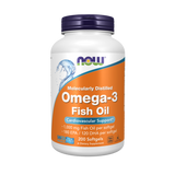 NOW Foods, Omega-3 Fish Oil, 200 Softgels
