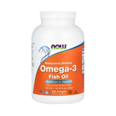 NOW Foods, Omega-3 Fish Oil, 1,000 mg, 500 Softgels