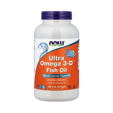 NOW Foods, Ultra Omega 3-D Fish Oil, 180 Fish Softgels