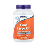 NOW Foods, Cod Liver Oil, 1,000 mg, 180 Softgels