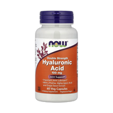NOW Foods, Hyaluronic Acid With L-Proline, Alpha Lipoic Acid and Grape Seed Extract, 100 mg, 60 Veg Capsules