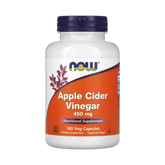 NOW Foods, Apple Cider Vinegar, 450 mg, 180 Veg Capsules
