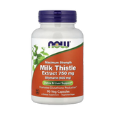 NOW Foods, Milk Thistle Extract, 750 mg, 90 Veg Capsules