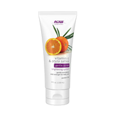 NOW Foods, Solutions, Vitamin C & Oryza Sativa, Gentle Scrub, 4fl oz, 118 ml