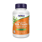 NOW Foods, Milk Thistle, Extract 300 MG, Silymarin (240 MG), 90 Veg Capsules