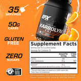 EFX Sports, Karbolyn® Fuel, Orange, 4 lb 4.8 oz (1,950 g)
