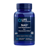 Life Extension, NAD+ Cell Regenerator and Resveratrol Elite, 30 Vegetarian Capsules