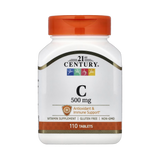 21st Century, Vitamin C, 500 mg, 110 Tablets