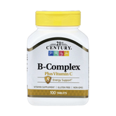 21st Century, B-Complex plus Vitamin C, 100 Tablets