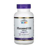 21st Century, Flaxseed Oil, 1,000 mg, 120 Softgels