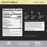 Optimum Nutrition, Platinum Hydro Whey®, Velocity Vanilla, 3.52 lb (1.6 kg)