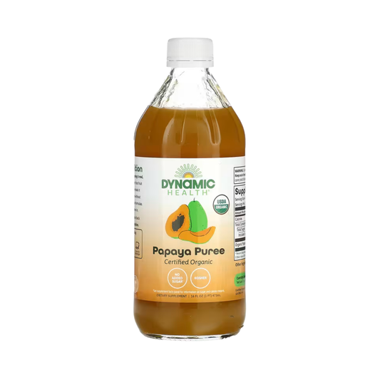 Dynamic Health, Papaya Puree, 16 fl oz, 473 ml