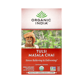 Organic India, Tulsi Tea, Masala Chai, 18 Infusion Bags, 1.33 Oz
