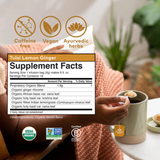 Organic India, Tulsi Tea, Lemon Ginger, Caffeine-Free, 18 Infusion Bags, 1.27 Oz