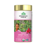Organic India, Tulsi Sweet Rose, Caffeine-Free, 3.5 Oz