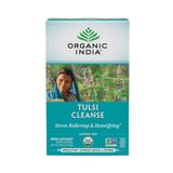 Organic India, Tulsi Cleanse Tea, Caffeine-Free, 18 Infusion Bags, 1.02 Oz