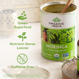 Organic India, Moringa Green Superfood, 8 Oz