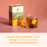 Organic India, Tulsi Tea, Ashwagandha, Caffeine Free, 18 Infusion Bags, 1.27 Oz