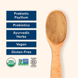 Organic India, Psyllium Pre & Probiotic Fiber, Original, 10 Oz