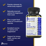 Premier Research Labs, Premier Calcium Magnesium Plus, 90 Plant-Source Capsules