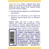 Premier Research Labs, Digestase-SP, 60 Plant-Source Capsules