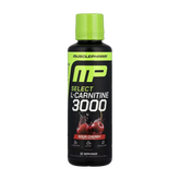 MusclePharm, Select L-Carnitine 3000, Sour Cherry , 16 fl oz (480 ml)