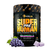 ALPHA LION, Superhuman Pre Workout Powder, Grapezilla, 12.07 oz (342.6 g)