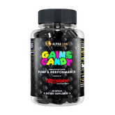 ALPHA LION, Gains Candy, 63 Capsules