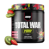 Redcon1, Total War Pump Non Stim Pre Workout 30 Servings, Strawberry Kiwi, 10.58 OZ (300 g)
