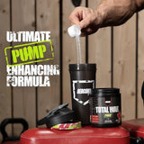 Redcon1, Total War Pump Non Stim Pre Workout 30 Servings, Strawberry Kiwi, 10.58 OZ (300 g)