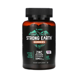 YumVs, Strong Earth Gummies, Zinc, Maximum Strength, Berry, 50 mg, 60 Gummies