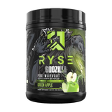 RYSE, Godzilla X Noel Deyzel Pre Workout Powder, Green Apple, 722 g