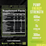 RYSE, Godzilla X Noel Deyzel Pre Workout Powder, Green Apple, 722 g