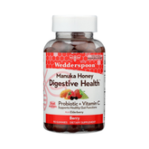 Wedderspoon, Manuka Honey Gummies, Digestive, Berry, 90 Gummies