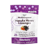 Wedderspoon, Manuka Honey Lozenges, Elderberry, 2.6 oz, 74 g