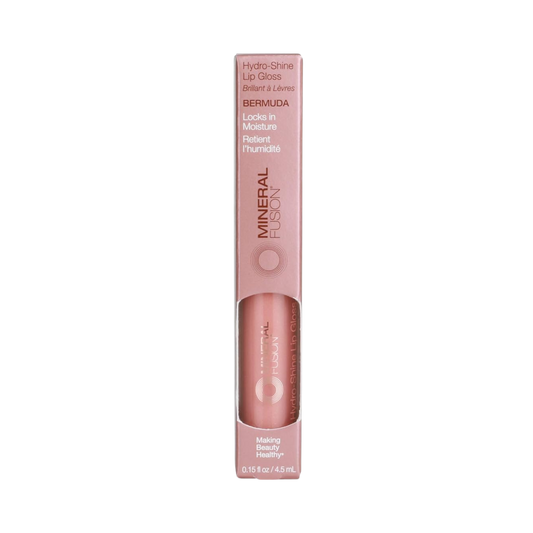 Mineral Fusion, Hydro-Shine Lip Gloss, Bermuda