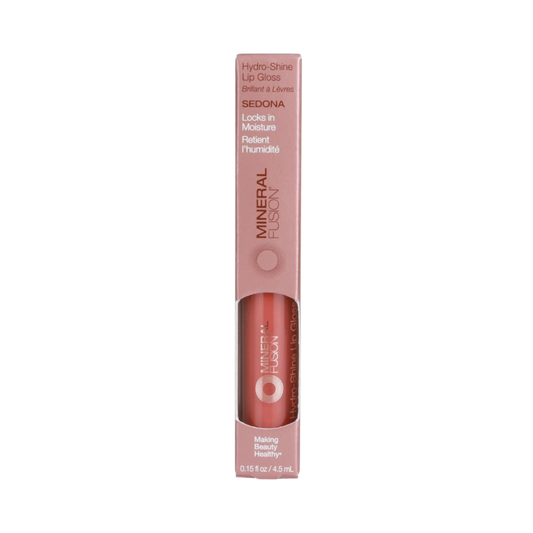 Mineral Fusion, Hydro-Shine Lip Gloss, Sedona