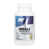 GAT, Sport, Omega-3, Natural Lemon, 90 Softgels