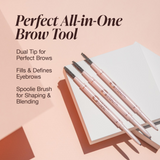 Mineral Fusion, Retractable Brow Pencil, Medium Brown