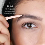 Mineral Fusion, Retractable Brow Pencil, Dark Brown