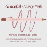 Mineral Fusion, Lip Pencil, Graceful