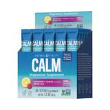 Natural Vitality, CALM, Magnesium Supplement Drink Mix, Raspberry-Lemon, 30 Packets