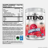 XTEND, 7G BCAA, Air Heads® Cherry, 14 oz (399 g)