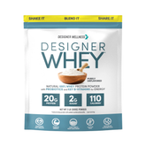 Designer Wellness, Designer Whey, Natural 100% Whey Protein Powder, Purely Unflavored, 2 lb, 908 g
