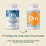 Om Mushrooms, Relax Mushroom Capsules, 90 Capsules